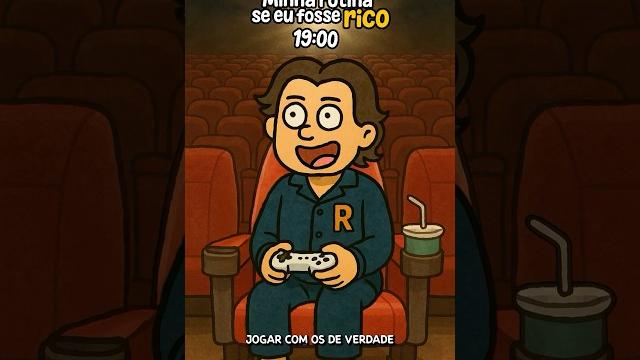 Rotina de rico | #humor Rotina de rico | #humor