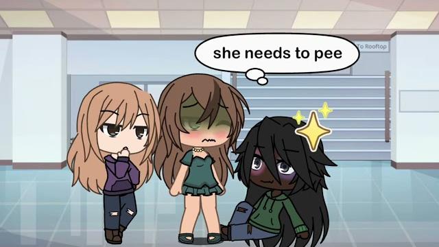 Bully pees herself (omorashi) Bully pees herself (omorashi)