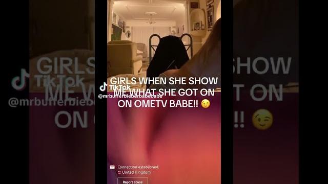 Girls when she show me what she got on ometv babe!! #girls #babe #mrbufferbieber #ometv #omegle Girls when she show me what she got on ometv babe!! #girls #babe #mrbufferbieber #ometv #omegle