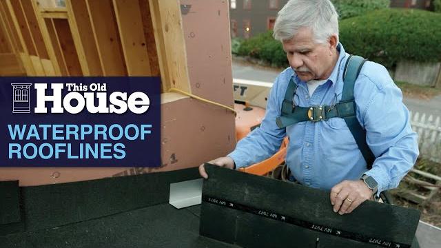 Waterproof connecting rooflines | this old house Waterproof connecting rooflines | this old house