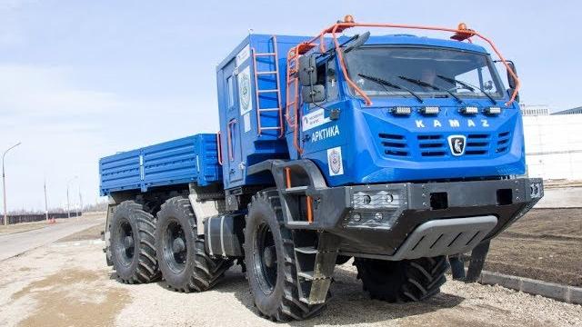 Новый вездеход камаз-арктика, снегоболотоход для работы в районах крайнего севера и арктики Новый вездеход камаз-арктика, снегоболотоход для работы в районах крайнего севера и арктики