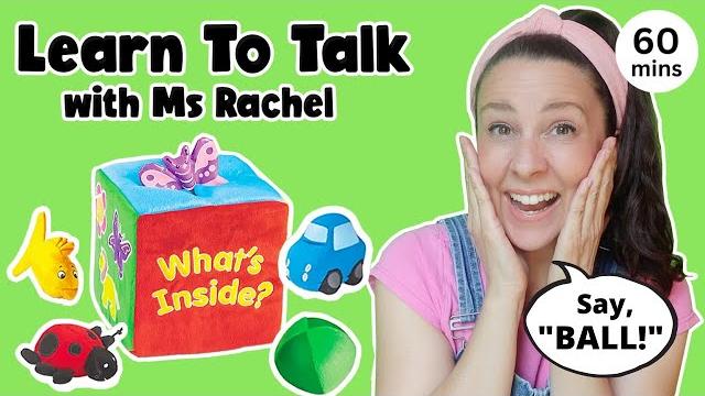 Learn to talk with ms rachel - videos for toddlers - nursery rhymes & kids songs - speech practice Learn to talk with ms rachel - videos for toddlers - nursery rhymes & kids songs - speech practice