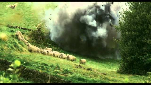 Four lions - brother faysal blows up himself accidentially - and one sheep - suicide bomber Four lions - brother faysal blows up himself accidentially - and one sheep - suicide bomber