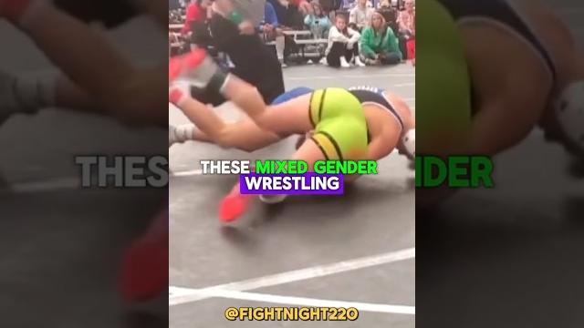 Mixed gender wrestling match goes wrong #boyvsgirl #wrestling #highschoolwrestling #combatsports Mixed gender wrestling match goes wrong #boyvsgirl #wrestling #highschoolwrestling #combatsports