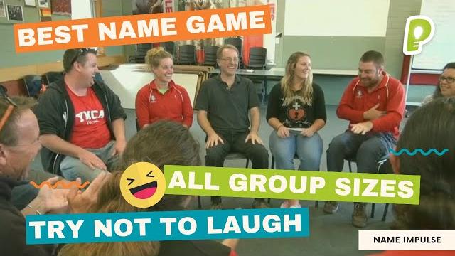 Fun group name-game - name impulse ice-breaker will trigger bursts of laughter | playmeo Fun group name-game - name impulse ice-breaker will trigger bursts of laughter | playmeo
