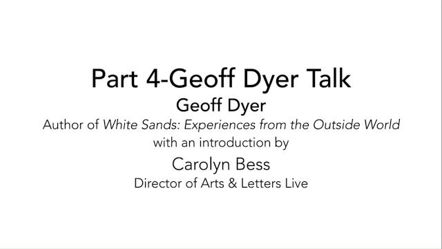 Art this week-at the dallas museum of art-arts & letters live-part 4-geoff dyer presentation Art this week-at the dallas museum of art-arts & letters live-part 4-geoff dyer presentation