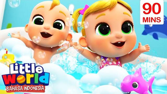 Mandi yang bersih ya | | little world bahasa indonesia | kartun anak Mandi yang bersih ya | | little world bahasa indonesia | kartun anak