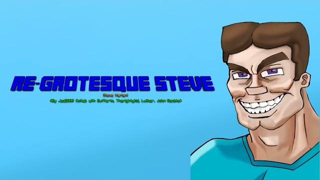 Re-grotesque steve (steve war comic animation) Re-grotesque steve (steve war comic animation)