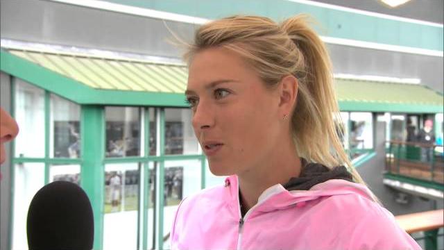Maria sharapova is quizzed on her wimbledon knowledge Maria sharapova is quizzed on her wimbledon knowledge