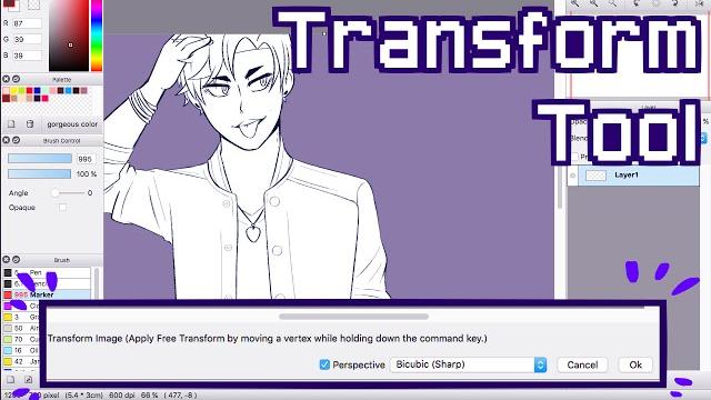 Firealpaca-transformation tool Firealpaca-transformation tool