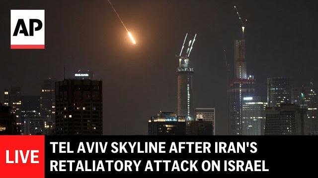 Live: tel aviv skyline after iran's retaliatory attack on israel Live: tel aviv skyline after iran's retaliatory attack on israel