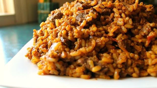 Beef rice--erachi choru Beef rice--erachi choru