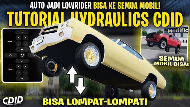 Tutorial cara hydraulic di mobil cdid update v2.0 ! bisa lompat lowrider - car driving indonesia Tutorial cara hydraulic di mobil cdid update v2.0 ! bisa lompat lowrider - car driving indonesia