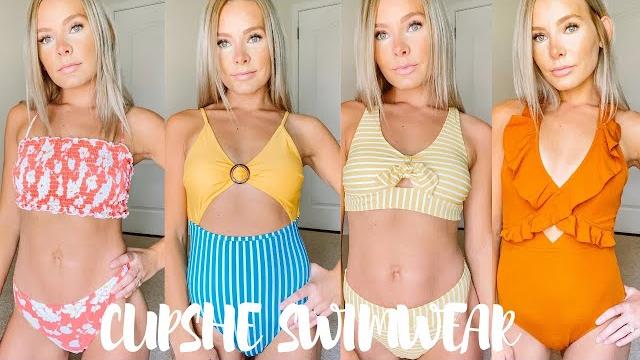 Cupshe swimsuit try on haul Cupshe swimsuit try on haul