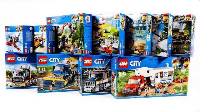 Lego city great vehicles 2018 collection/compiltation Lego city great vehicles 2018 collection/compiltation