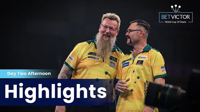 Carnage in frankfurt! day two afternoon highlights - 2025 betvictor world cup of darts Carnage in frankfurt! day two afternoon highlights - 2025 betvictor world cup of darts
