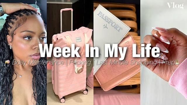 Vlog: week in my life | it’s vacay time!️️ (bday maintenance, packing, shopping, trip prep) +more Vlog: week in my life | it’s vacay time!️️ (bday maintenance, packing, shopping, trip prep) +more