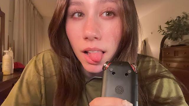 Asmr | dry mouth sounds with the tascam Asmr | dry mouth sounds with the tascam