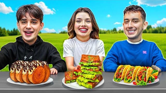 Mi̇lyonlarca i̇zlenen trend yi̇yecekleri̇ denedi̇k !? | sıla dündar ahmet can dündar mert eren bülbül Mi̇lyonlarca i̇zlenen trend yi̇yecekleri̇ denedi̇k !? | sıla dündar ahmet can dündar mert eren bülbül