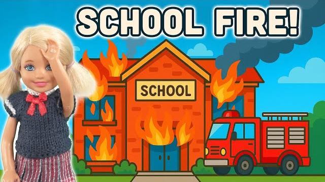 Barbie - the school fire! | ep.482 Barbie - the school fire! | ep.482