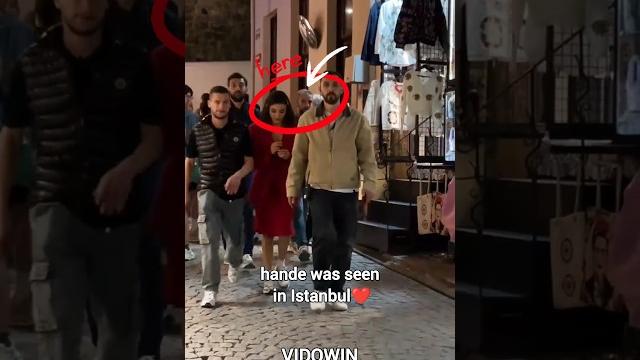 Hande erçel spotted in the streets of istanbul Hande erçel spotted in the streets of istanbul