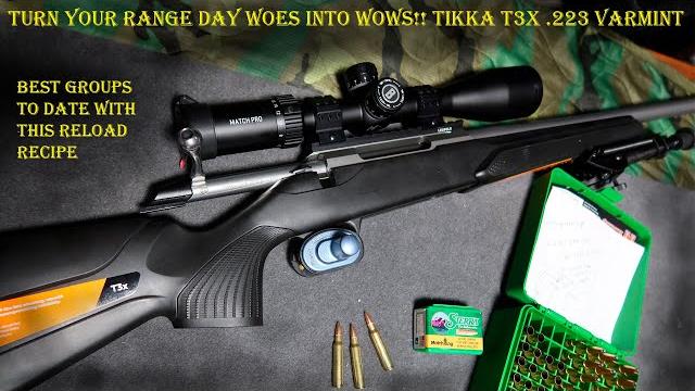 Out of the box accuracy tikka t3x ss .223, i cracked the code on this one...#hunting #firearms Out of the box accuracy tikka t3x ss .223, i cracked the code on this one...#hunting #firearms