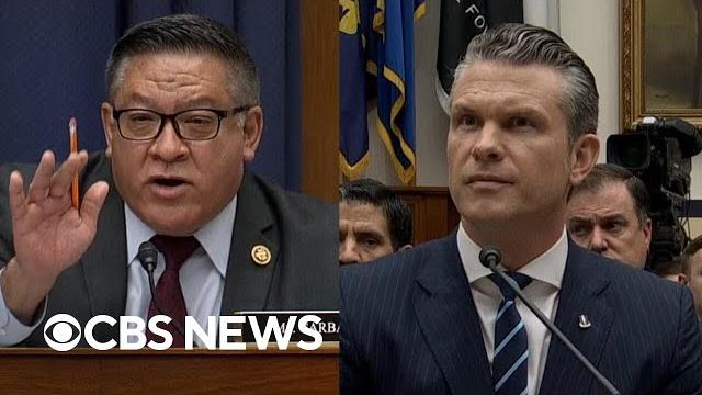 Watch: congressman calls hegseth an "embarrassment" after claiming all communications are classified Watch: congressman calls hegseth an "embarrassment" after claiming all communications are classified