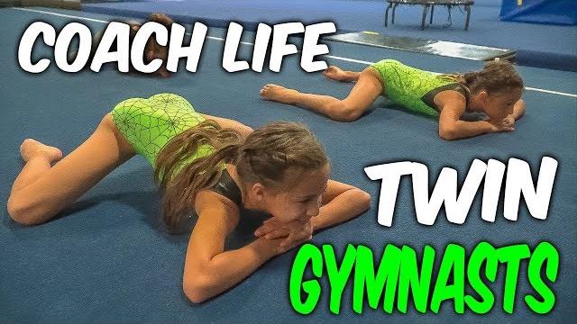 Coach life: 9 year old twin gymnasts| rachel marie Coach life: 9 year old twin gymnasts| rachel marie