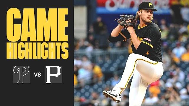Braxton ashcraft earns first career mlb win | phillies vs. pirates game highlights (6/8/25) Braxton ashcraft earns first career mlb win | phillies vs. pirates game highlights (6/8/25)