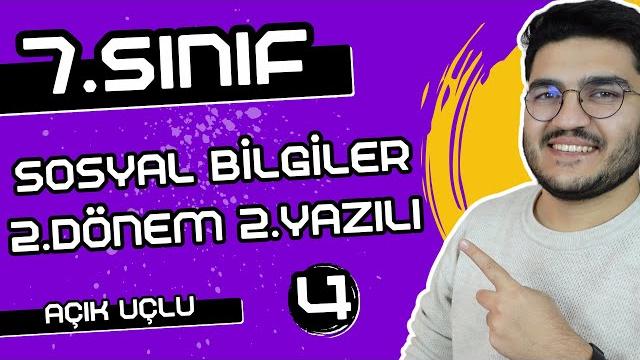 7.sınıf sosyal bilgiler 2.dönem 2.yazılı | açik uçlu 7.sınıf sosyal bilgiler 2.dönem 2.yazılı | açik uçlu