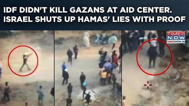 Hamas caught lying| israel's video proof counters claim that idf killed gazans at rafah food center Hamas caught lying| israel's video proof counters claim that idf killed gazans at rafah food center