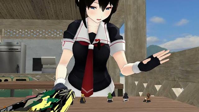 Mmd shigure vore part 1 Mmd shigure vore part 1