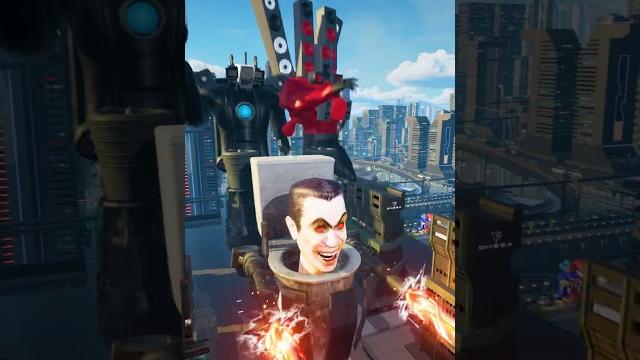 Titan speakerman and cameraman vs skibidi toilet and spider-man running with friends Titan speakerman and cameraman vs skibidi toilet and spider-man running with friends
