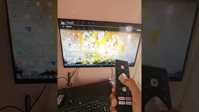 Convert smart tv to computer #shorts #short Convert smart tv to computer #shorts #short
