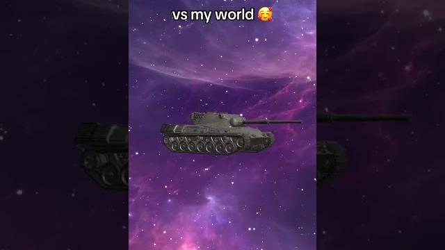 Your world vs. my world Your world vs. my world