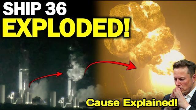 Ship 36 explosion! something weird happened to s36 static fire test! massey test site wiped out! Ship 36 explosion! something weird happened to s36 static fire test! massey test site wiped out!
