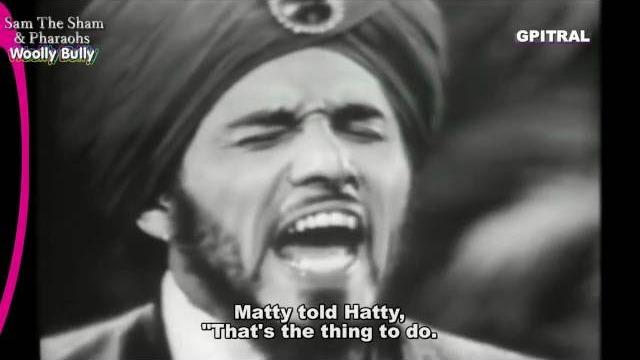 Woolly bully sam the sham & pharaohs lyrics Woolly bully sam the sham & pharaohs lyrics