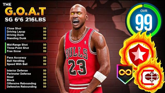 I created michael jordan exact build on nba 2k25 I created michael jordan exact build on nba 2k25