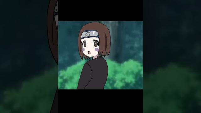 Hinata putting down sakura skirt Hinata putting down sakura skirt