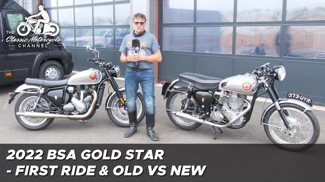 2022 bsa gold star - first ride review & old vs new 2022 bsa gold star - first ride review & old vs new