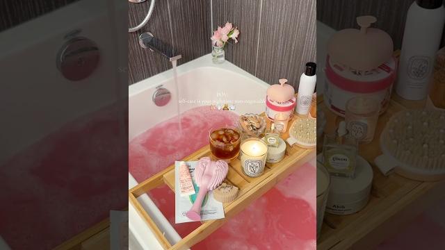 Self-care bath 🩰🪞 #selfcareaesthetic #asmr #aesthetic #bathbomb #selfcarenight #selfcarevibes Self-care bath 🩰🪞 #selfcareaesthetic #asmr #aesthetic #bathbomb #selfcarenight #selfcarevibes