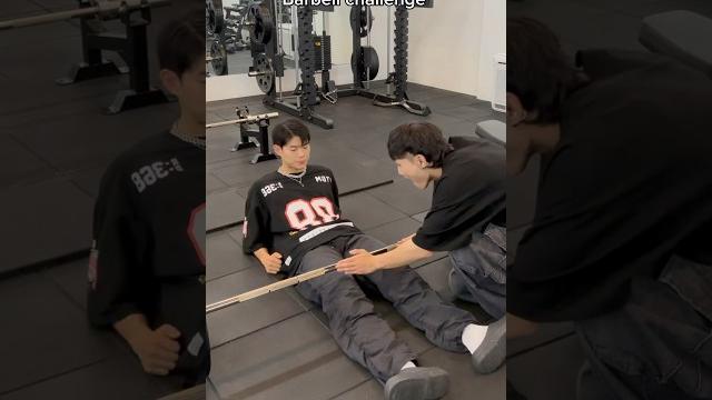 Barbell challenge #beatbox #tiktok Barbell challenge #beatbox #tiktok