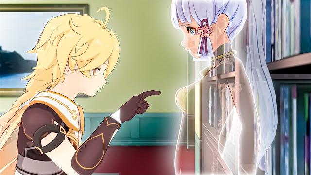 Aether touched ayaka's mountain Aether touched ayaka's mountain
