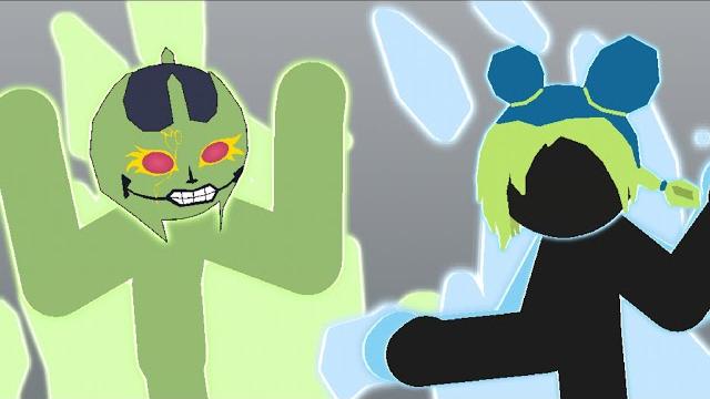 Jolyne vs. c-moon | stick nodes Jolyne vs. c-moon | stick nodes