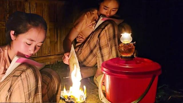 The girl had to drop out of the university entrance exam because of difficult circumstances The girl had to drop out of the university entrance exam because of difficult circumstances