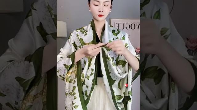 How to wear a scarf? necktie for girls | hijab, shawl tutorial part 328523 #scarftie #hijab #shorts How to wear a scarf? necktie for girls | hijab, shawl tutorial part 328523 #scarftie #hijab #shorts