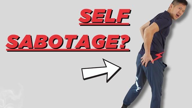 Never do this when stretching your glutes Never do this when stretching your glutes