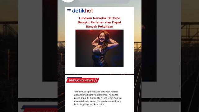 Lupakan narkoba, dj joice bangkit perlahan dan dapat banyak pekerjaan ️ #trending #short #shorts Lupakan narkoba, dj joice bangkit perlahan dan dapat banyak pekerjaan ️ #trending #short #shorts