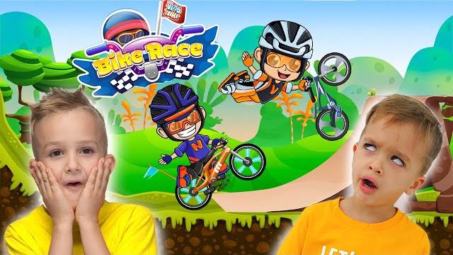 Vlad and niki exploring a new hobby - bmx bikes Vlad and niki exploring a new hobby - bmx bikes
