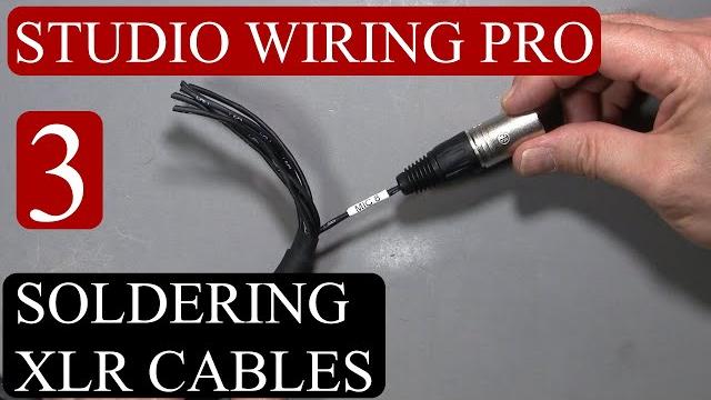 Soldering xlr connectors like a pro Soldering xlr connectors like a pro